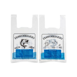 Τσάντα φανελάκι εμπορίου - προτυπωμένη