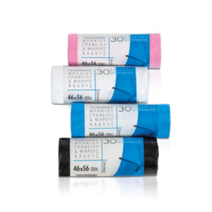 Σάκοι απορριμμάτων σε ρολό για WC και καλαθάκια γραφείου (ΑΡΩΜΑΤΙΚΟΙ)